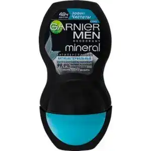 Дезодорант Garnier Mineral Men Ефект чистоти кульковий 50 мл
