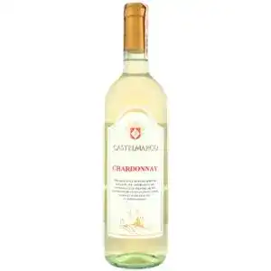 Вино Castelmarco Chardonnay біле сухе 0.75 л