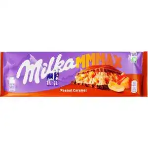 Шоколад Milka молочний з арахісом і карамеллю 276 г