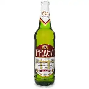 Пиво Praga Premium Pils світле фільтроване 4.7% 0.5 л