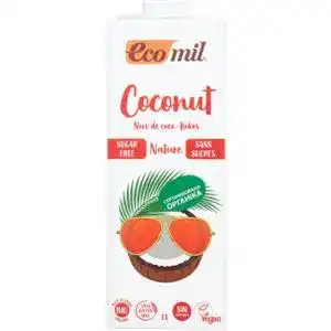 Молоко Ecomil кокосове органічне без цукру 1 л