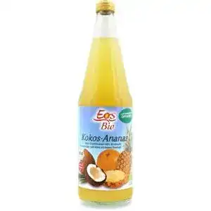 Сік Eos Bio органічний кокос та ананас 0,7 л