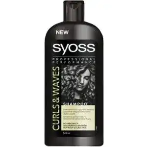 Шампунь SYOSS Curls & Waves для кучерявого і хвилястого волосся 500 мл