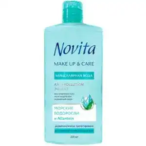 Мiцелярна вода Novita Make up & Care 200 мл