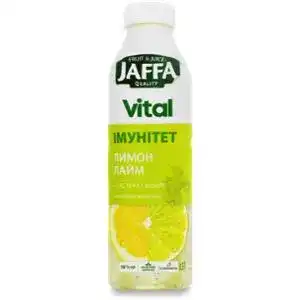 Напій Jaffa Vital Immunity Лимон-Лайм з екстрактом імбиру 0.5 л