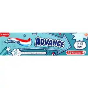Зубна паста Aquafresh Advance для дітей 9-13 років 75 мл