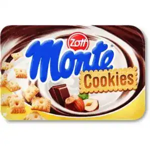 Десерт Zott Cookies Monte молочний з шоколадом і лісовими горіхами + печиво 13.1% 125 г