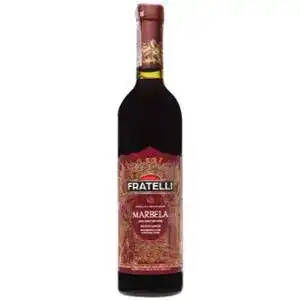 Вино Fratelli Marbela червоне напівсолодке 0.75 л