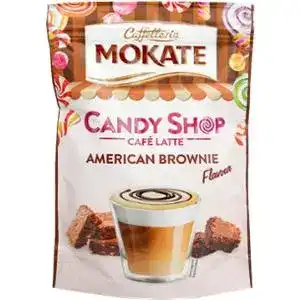 Латте Mokate Caffetteria Candy Shop Cafe Latte American Brownie 110 г