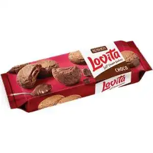 Печиво Roshen Lovita Soft Cream Cookies здобне з какао начинкою 127 г