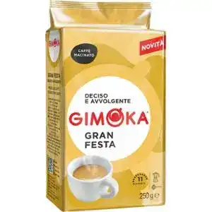 Кава Gimoka Gran Festa натуральна смажена мелена 250 г