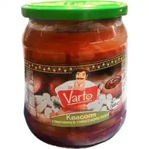 Квасоля Varto з овочами в томатному соусі консервована 500 г