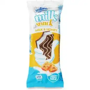 Тістечко бісквітне Milino Milk & Honey Milk Snack 28 г
