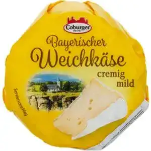 Сир Coburger Bayerischer Weichkase Cremig mild 45% 150 г