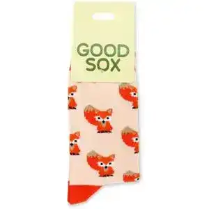 Шкарпетки жіночі GoodSox персиковые Соромязлива Лисиця
