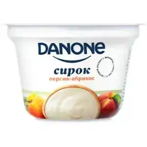 Творожок Danone персик-абрикос 3.4% 170 г