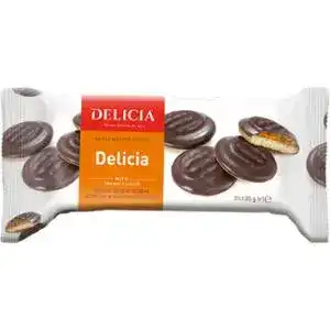Печиво Delicia Позитив здобне Збивні зі смаком апельсина 135 г