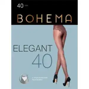 Колготи жіночі Bohema Elegant 40 den р.2 чорний