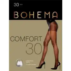 Колготи жіночі Bohema Comfort 30 den р.5 чорний