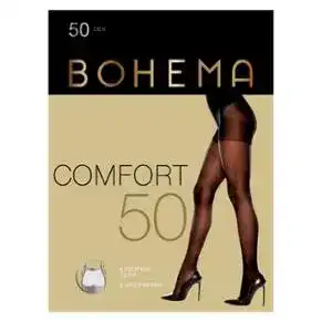 Колготи Bohema Comfort жіночі натуральний 50 ден розмір 3