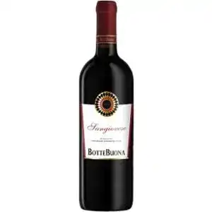 Вино Botte Buona Sangiovese червоне напівсухе 0.75 л