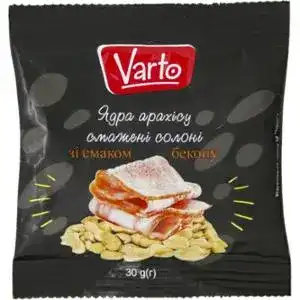 Горіхи Varto Ядра арахісу зі смаком бекону 60 г