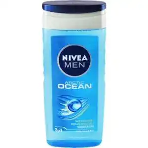 Гель для душа NIVEA Men 2в1 Arctic Ocean чоловічий для тіла і волосся з морською сіллю 250 мл