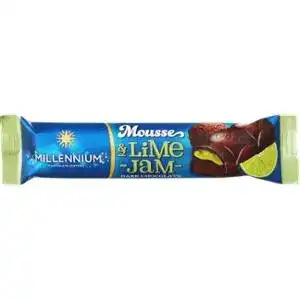 Батончик Millenium Mousse & Lime Jam шоколадний 33 г