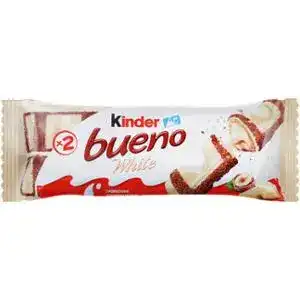 Шоколадний батончик Kinder Bueno White 39 г