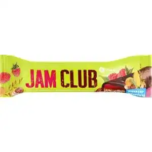 Батончик Vale Jam Club шоколадний з желейної начинкою і мюслі 40 г