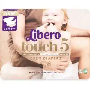 Підгузники дитячі Libero Touch 5 10-14 кг 42 шт