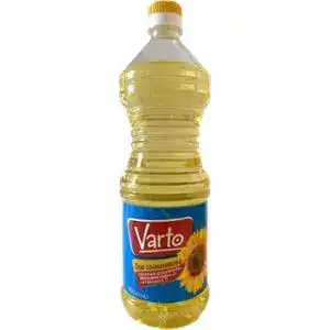 Олія соняшникова Varto рафінована дезодорована виморожена з вітамінами А, D 850 мл