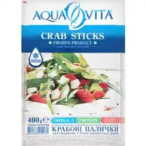 Крабові палички Aqua Vita заморожені 400 г