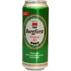 Пиво Burgfurst Premium Pils світле фільтроване 4.8% 0.5 л