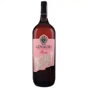 Вино Aznauri рожеве напівсолодке 1.5 л