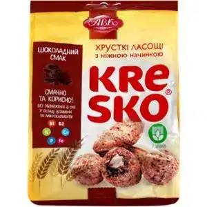 Печиво АВК Kresko здобне з шоколадною начинкою 170 г