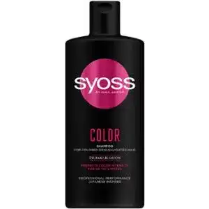 Шампунь SYOSS Color з Квіткою Камелії для забарвлених і тонованих волосся 440 мл