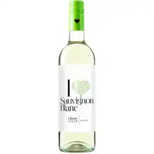 Вино I heart Sauvignon Blanc біле напівсухе 0.75 л