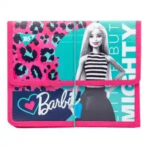 Папка для зошитів пласт.на резинці  В5 Barbie YES
