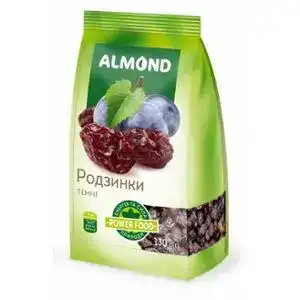 Родзинки темні Almond 130 г