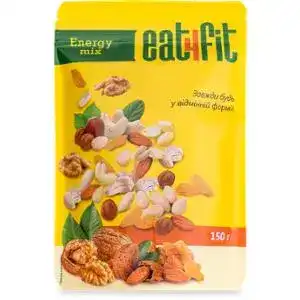 Суміш Eat4fit Energy mix горіхово-фруктова 150 г