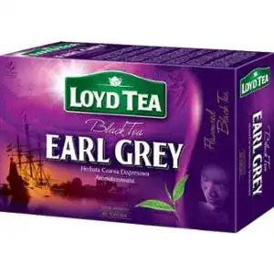 Чай Loyd Earl Grey чорний з ароматом бергамоту 80х1.5 г