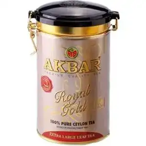 Чай Akbar Royal Gold чорний 150 г