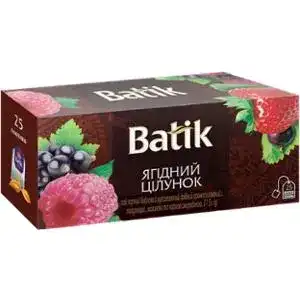 Чай Batik Ягідний цілунок чорний 25х1.5 г