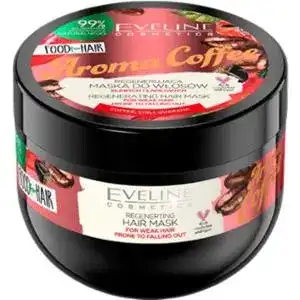 Маска для волосся Eveline Food Aroma Coffee Прискорення зростання та Проти випадіння 500 мл