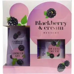 Набір Liora Blackberry & Cream подарунковий