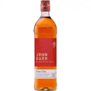 Виски John Barr Finest купажированный 3 года выдержки 40% 0.7 л