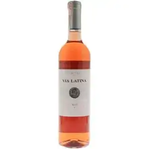 Вино Via Latina Vinho Verde Rosado рожеве напівсухе 0.75 л