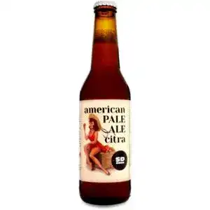Пиво SD Brewery American Pale Ale Citra світле нефільтроване 6.5% 0.33 л