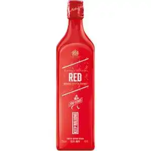 Виски Johnnie Walker Red Label Icon купажированный 4 года выдержки  40% 0.7 л